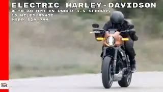 Electric Harley Davidson LiveWire Motorcycle