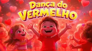 🔴A Dança do Vermelho – [Música Infantil Educativa] com personagens 3D🎶❤️