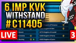 6 Imperium KVK: still fighting 🔥 LIVE! 🔴 C11405 1412 1875 1647 1892 1823 1606 #3