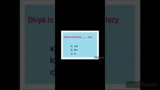 Conjunction - Quiz
