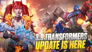 LET'S EXPLORE TRANSFORMERS 3.9 UPDATE !! BGMI LIVE With LEX ! #bgmilive #bgmi