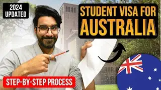 Australia Study Visa Process 2024 | Step by Step | GST Interview | HAP ID | Processing Time | SOP