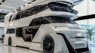 Новый автодом Audi 2026 года | Роскошный автодом с супермощностью и футуристическим интерьером