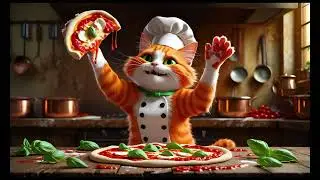You Won&rsquo;t Believe His Cooking Skills! #ViralCatVideo #CatsCooking #OrangeCatChef #cat #cookingvideo