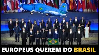 EUROPEUS querem ARSENAL BRASILEIRO para COMBATE!