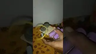 Diy string shooter toy &bull; Dc motor#dcmotor #shorts