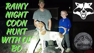 Rainy Night Coon Hunt With Ol' Bo