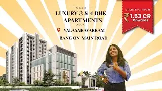 DRA Infinique  Project Review | 98840 15885 | Luxury Apartment For Sale in Valasaravakkam, Chennai