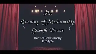 Evening of Mediumship at Grimsby Central Hall with Gareth Lewis