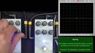 M-Vave Mini Universe Reverb and Korg EX 800: Effects and Keyboards