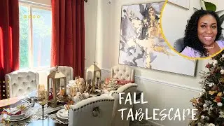 NEW Fall 2023 Decorate with me Fall Tablescape #traditional #fall #homedecor