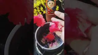 Sweet Hibiscus tea...🌺🌺☕🥰#healthy drink#tea lover#Hibiscus tea#tea