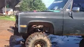 Mud truck mild build 305 dumpin open headers