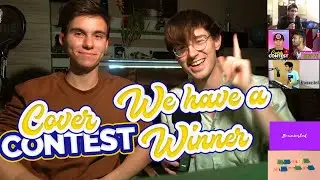 WE HAVE A WINNER! Reaction to the cover contest with Laedon #BrainwashedNickLaedon Reaction Video