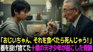 「おじいちゃん、それを食べたら死んじゃう！」  器を投げ捨てた十歳の天才少年が起こした奇跡｜人生ドラマ｜オーディオブック