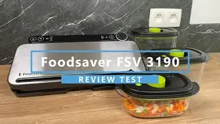 Foodsaver FSV 3190 Review - Nieuw, compact en RVS design -