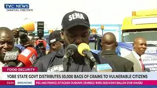 Yobe State Govt Distributes 50,000 Bags Of Grains To Vulnerable Citizens