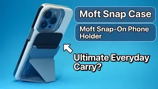 MOFT Snap iPhone 13 Pro Case and Snap On Phone Holder and Magsafe Wallet