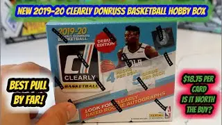 Best Basketball Sports Card Box Should I buy? | 2019-20 Clearly Donruss Basketball Hobby Box