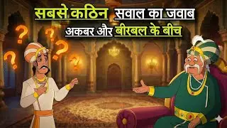  अकबर बीरबल के सवाल जवाब |Akbar'sRiddles: Birbal's Clever Replies | Akbar Birbal Ki Kahani | Ep 52