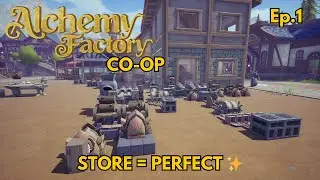 Ep 1 | We Automated EVERYTHING (Almost) 🏭 ⚙️ Alchemy Factory Store Automation@LavaTemptress