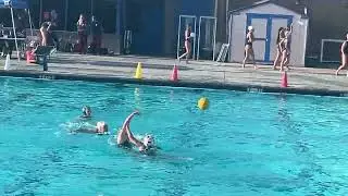Back bay vs Pasadena 2nd qtr girls 14u water polo