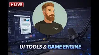 Live Game Engine Coding - Radial Menu / UI Tools C++  Game Engine Development / OpenGL.