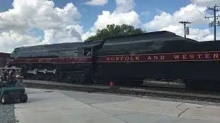 NW 611 at NCTM Part 2 9/3/18 #nw #train #railroad #railway #railfan