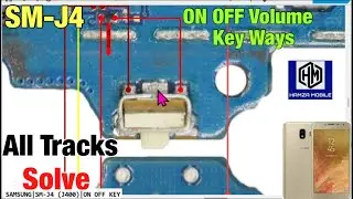 Samsung J4/SM-J400 ON OFF VS Volume Keys Not Working problem Solution.Samsung-J4 power strip Ways📲✅