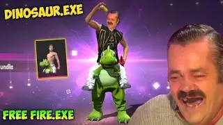 FREE FIRE.EXE - DINOSAUR ILLUSION BUNDLE EXE ( ff exe, ff lucu, bug ff )