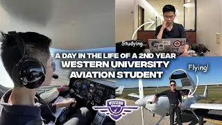 A day in the life as a second-year Commercial Aviation Management Student at Western University!