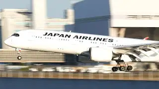 FHD] Airbus A350-941 Japan Airlines | Singapore Airlines