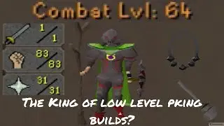 One of the Best Pking Builds in the Game - Low level Obby Tank & Obsidian Armor Pking @ 64 Cb -