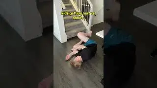 Kids Getting Hurt Vs. Adults #Shorts