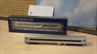 Review: Rapido Comet Coaches and Cab Cars New Jersey Transit HO Scale!