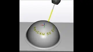 KevCAM Night School - Simultaneous 5 Axis Milling -  Projection