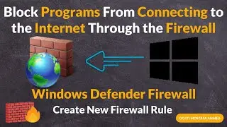 How to Allow or Block a Program in Firewall in Windows 10