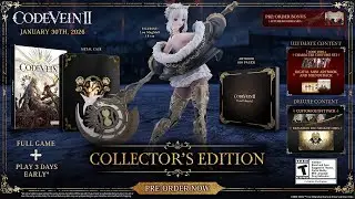 ОГРОМНОЕ ОБНОВЛЕНИЕ CODE VEIN II: коллекционное издание. ИНФОРМАЦИЯ, ПРЕДЛОЖЕНИЯ И МНОГОЕ ДРУГОЕ