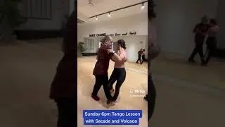 Singapore Argentine Tango class Sundays 6pm
