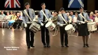 Buxton Military Tattoo 2015 - 2517 (Buxton) Squadron RAF Air Cadets Corps of Drums