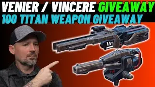 Huge Vincere / Venire Titan Weapon Giveaway - These Rock!!! - War Robots Giveaway