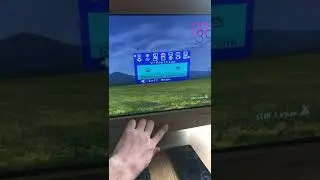 CRT display degauss