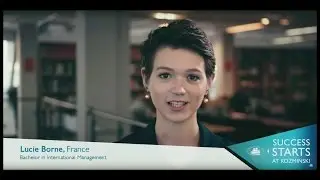 SUCCESS STARTS AT KOZMINSKI - Lucie Borne from France