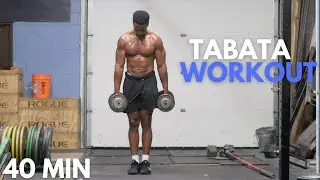 40 MIN | High Intensity! Tabata Dumbbell Workout | HIIT Workout | Home Workout | Full Body Workout