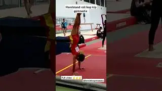 Handstand roll kop kip #gymnast #shorts