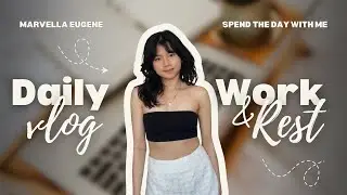 A realistic day as a full timer immigrant in Canada l Work, Gym, Creating Content