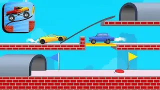 Draw The Bridge 3D ​- All Levels Gameplay Android,ios (Levels 134-138)