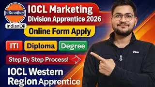 IOCL Apprentice 2026 Online Form Apply | IOCL Western Region ITI, Diploma, Degree Apprentice 2026