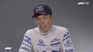 Daniil Kvyat imitates Helmut Marko