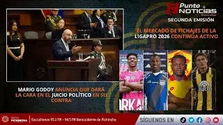 🔴 EN VIVO / Mario Godoy anuncia que dará la cara en el juicio político en su contra